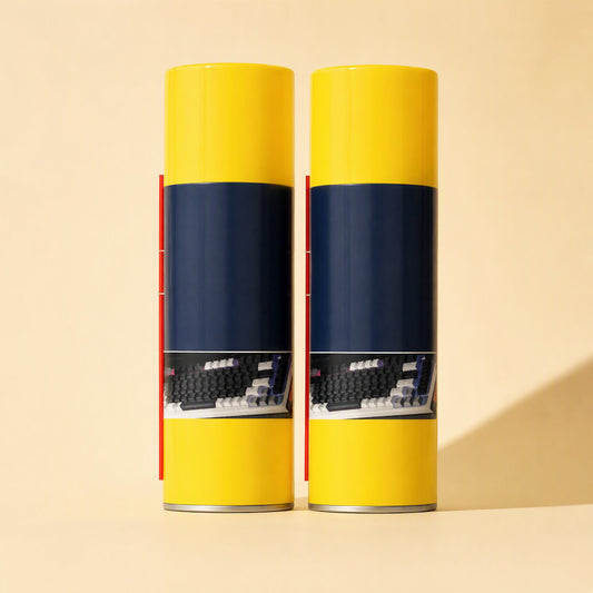 Airblast compressed-air dust removal canister for computer keyboards and laptops - view 2