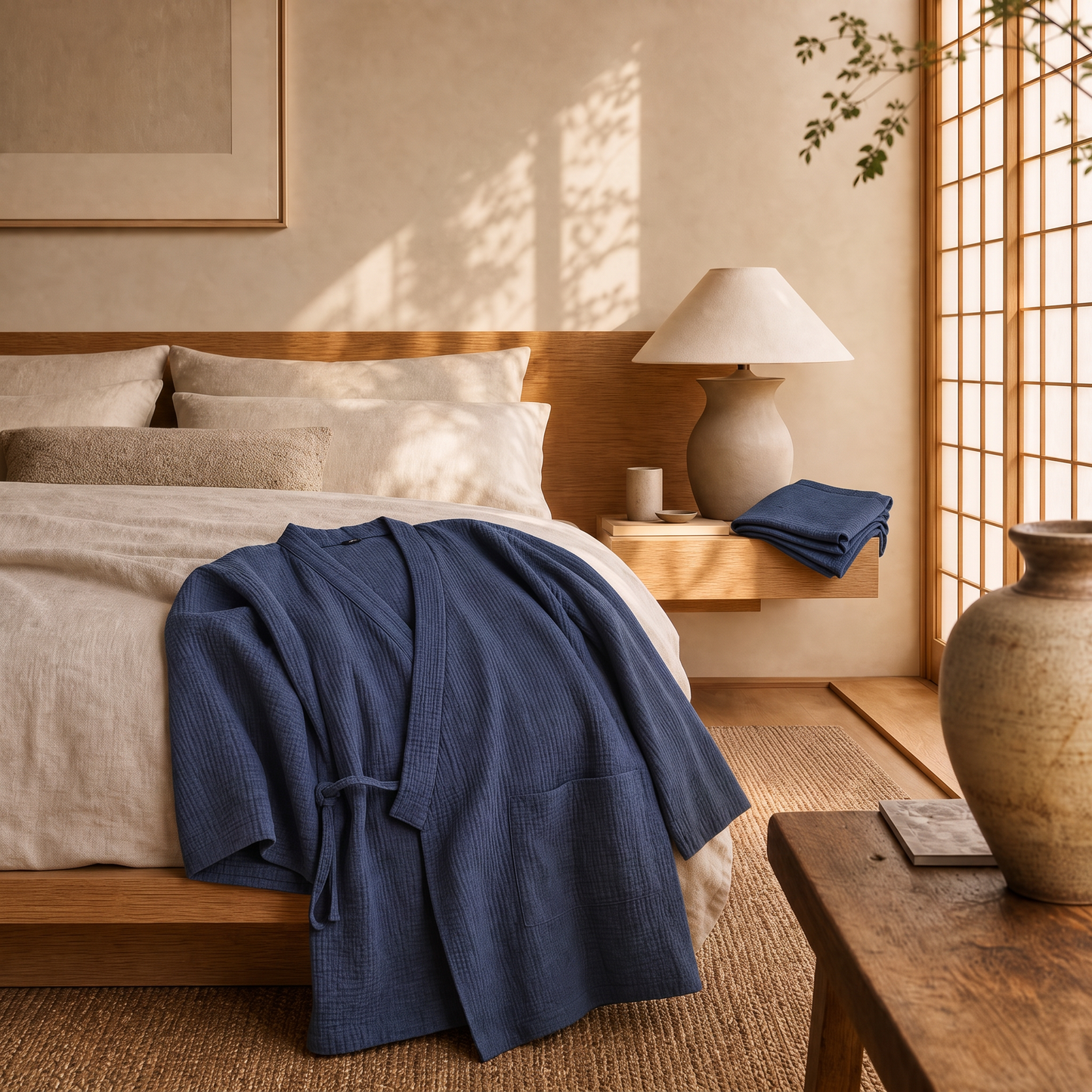 Kumo™ Kimono Cotton Pajama Set