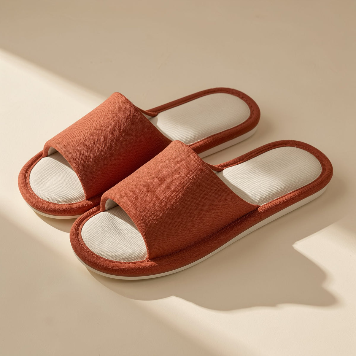 Linenstep four seasons men's linen slippers with PVC sole - view 5
