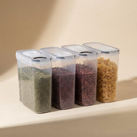 PP rice storage container with sealed-box design - view 2