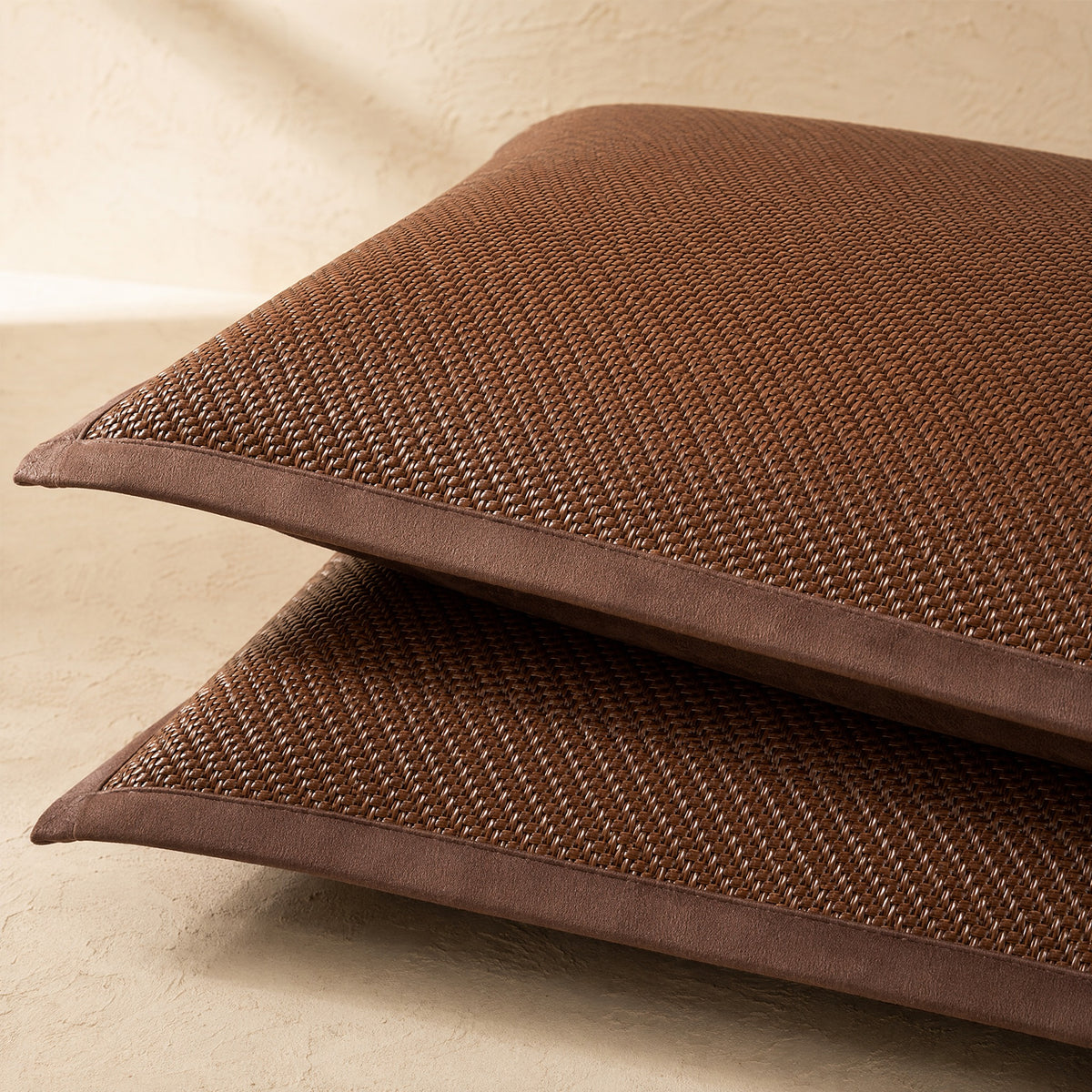 Frostcase™ Polyethylene Cooling Pillowcase Set, material and detail close-up