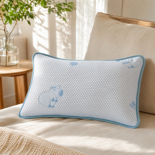 Chillslip™ Polyester Fiber Cooling Pillowcase in a calm home setting