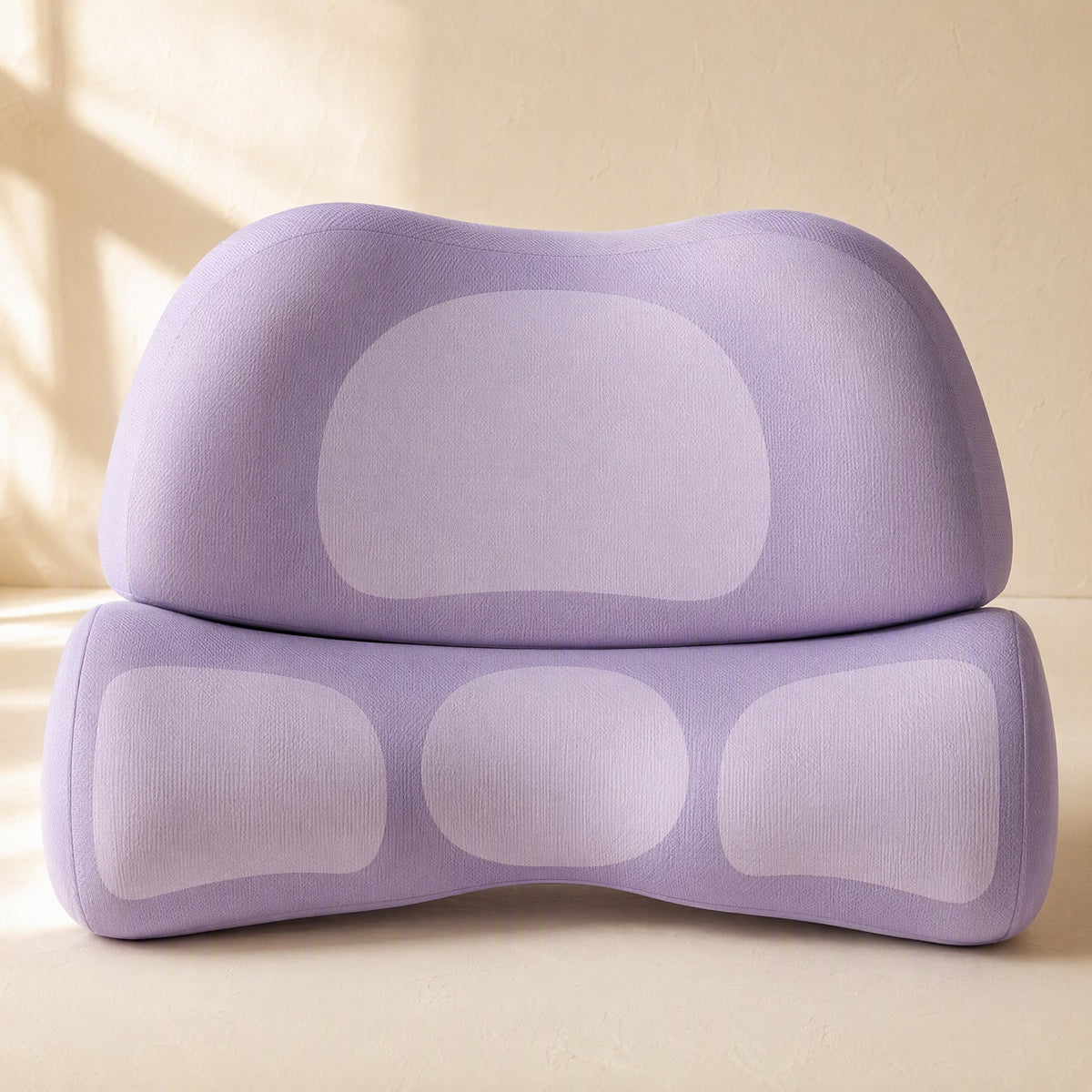 Necknest™ Cervical Neck Support Pillow, material and detail close-up