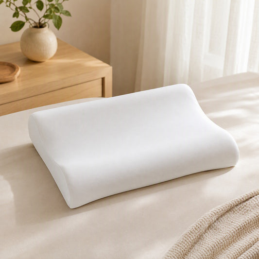 Dreamfoam™ Memory Foam Pillow in a calm home setting