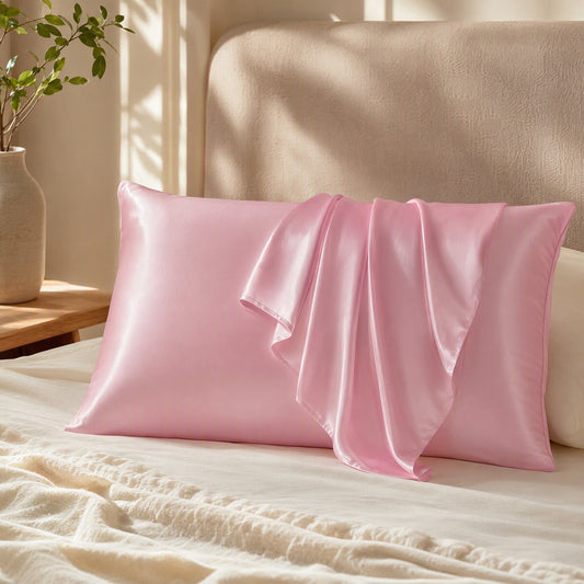 Satinfall™ Satin Pillowcase, 51 × 76 cm in a calm home setting