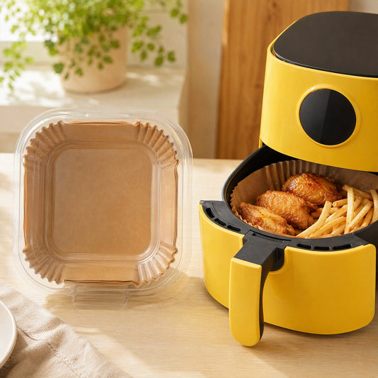 Panpad™ Air Fryer Paper Pad in a calm home setting