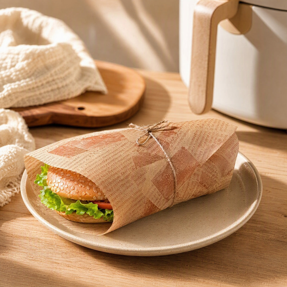 Crispsheet™ Air Fryer Greaseproof Paper, styled close view
