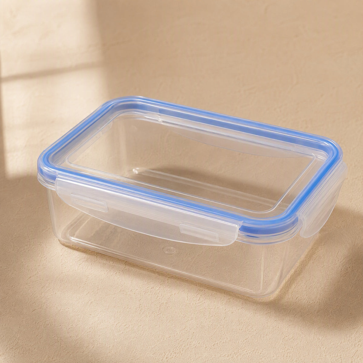 Lunchnest™ Rectangular Plastic Lunch Box, material and detail close-up