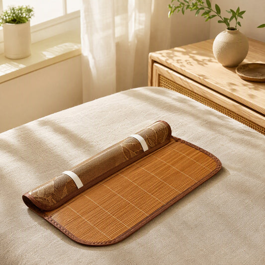 Coolbloom™ Bamboo Cooling Pillow Mat in a calm home setting