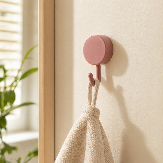 Candypeg™ Macaron Plastic Wall Hook in a calm home setting