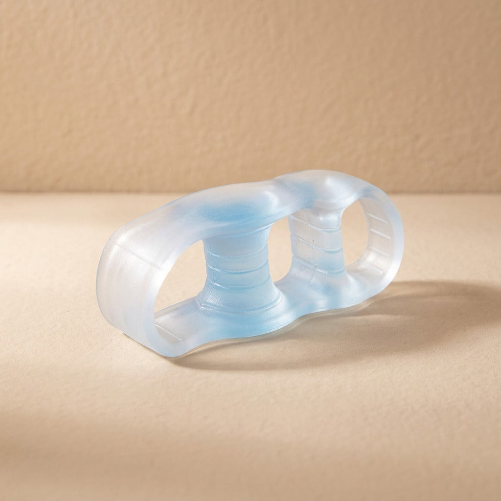 Solespan™ Silicone Toe Separator, material and detail close-up