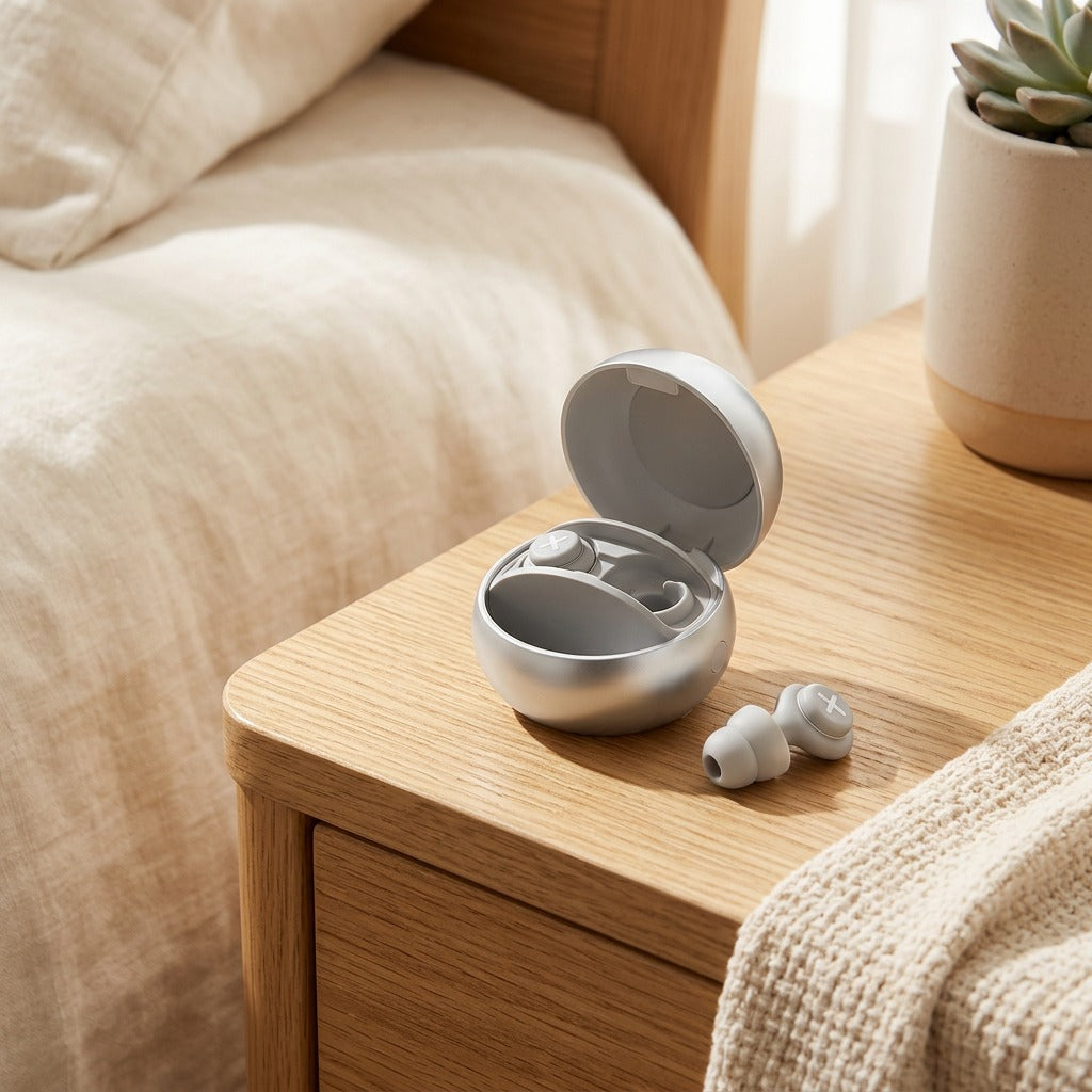 Silencefit™ Silicone Earplugs for Noise Reduction in a calm home setting