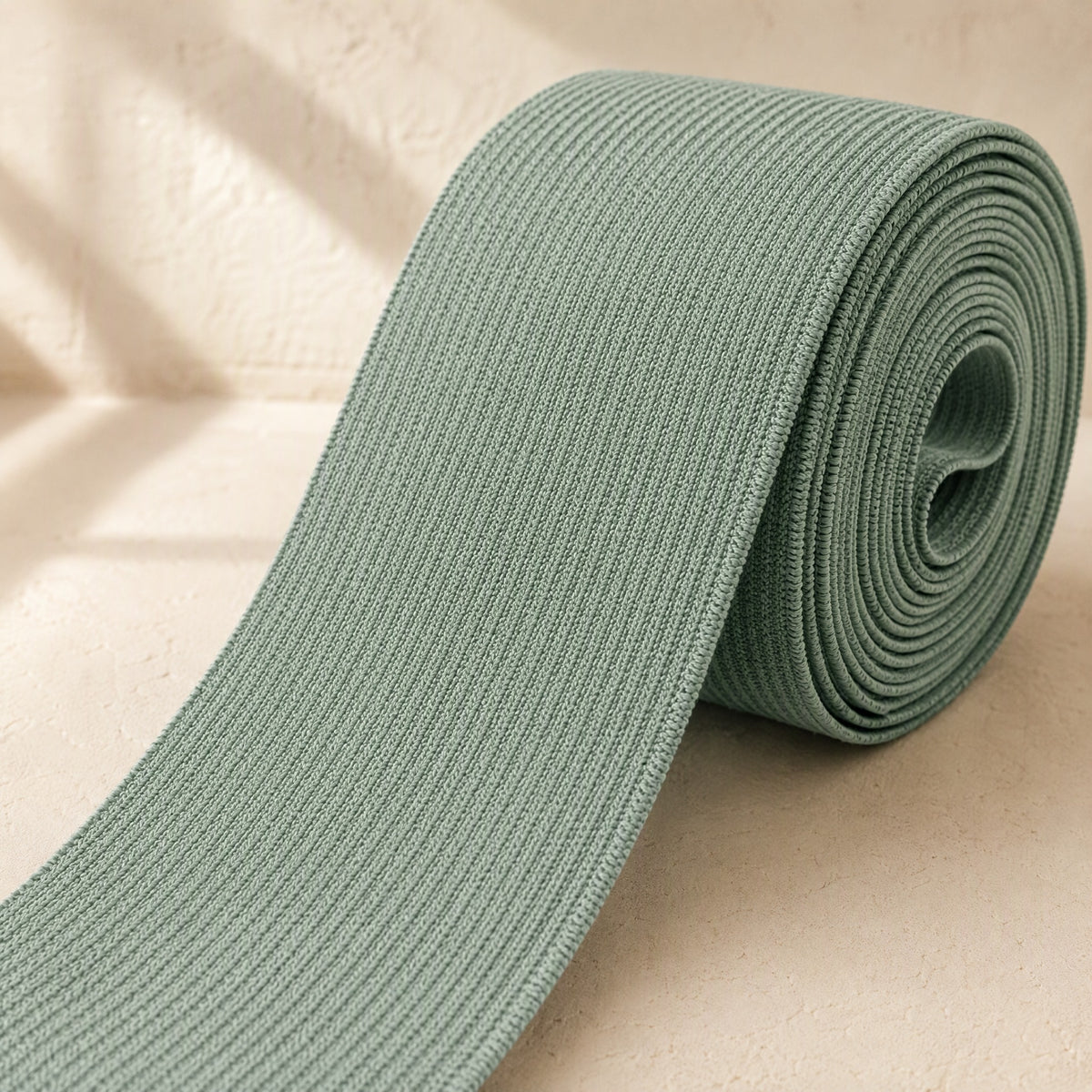 Stretchweft™ Polyester High Elastic Ribbon Webbing, material and detail close-up