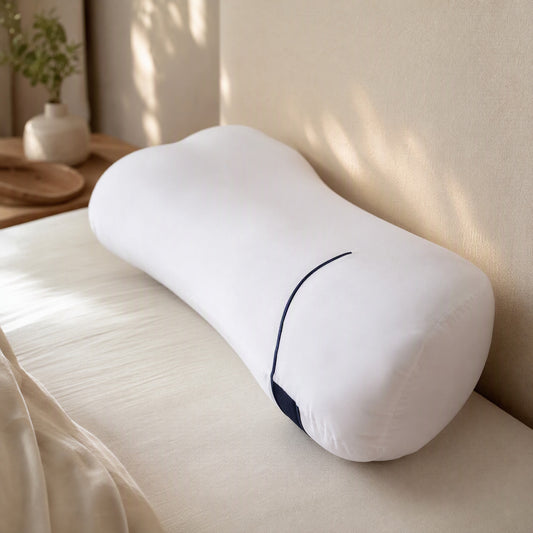 Sleepswell™ Hotel Sleep Pillow, styled close view