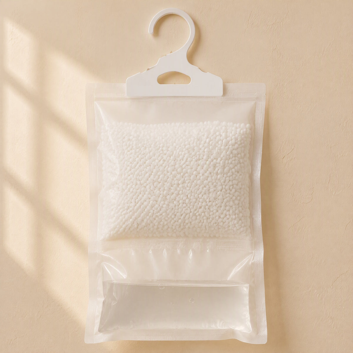 Drycatch™ Hanging Dehumidification Bag, material and detail close-up