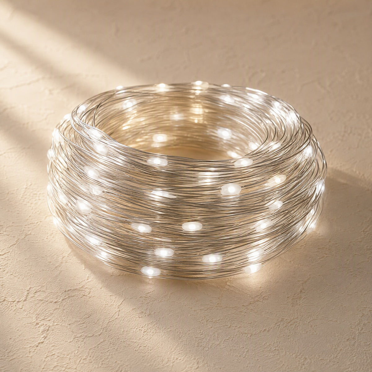 Rainglow™ Waterproof LED Light String, material and detail close-up