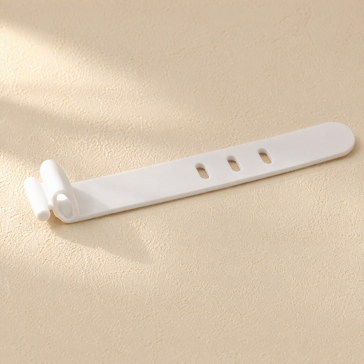 Softtie™ TPE Soft Rubber Cable Tie, material and detail close-up