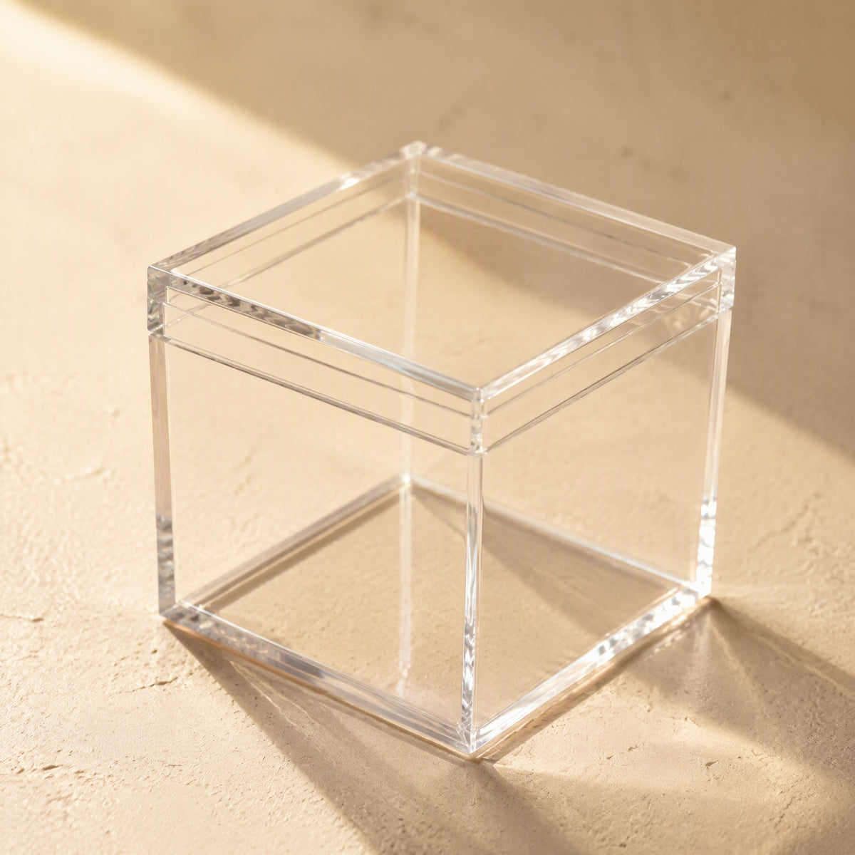 Viewlatch™ Transparent Plastic Storage Box With Lid, material and detail close-up
