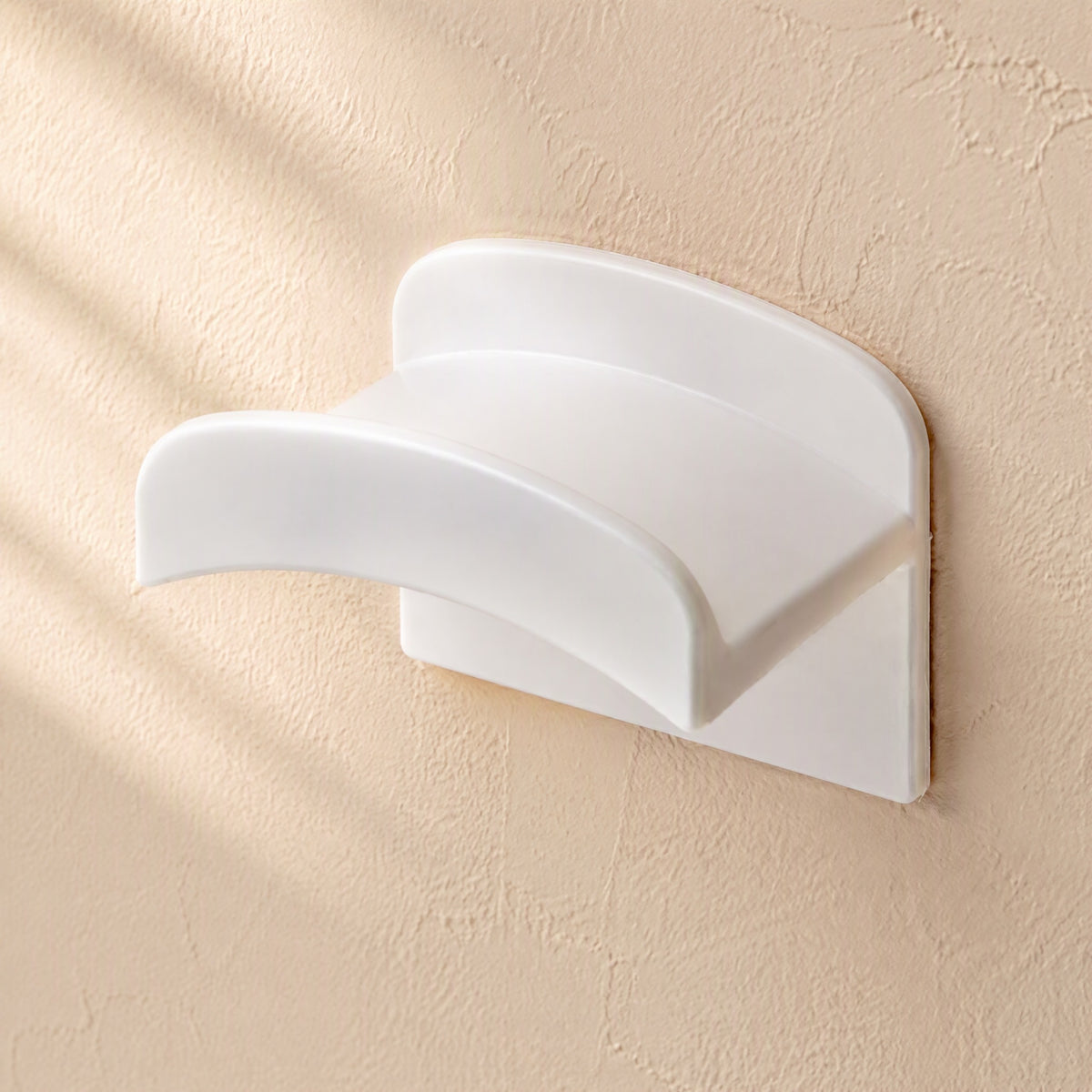 Earperch™ Adhesive Wall Mount Earphone Hook, material and detail close-up