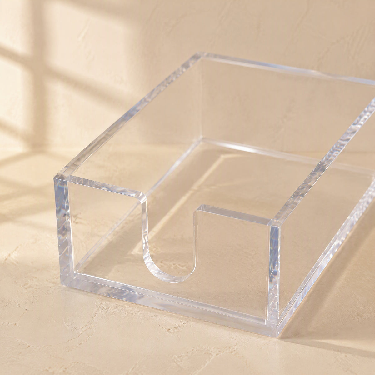 Rackrise™ Acrylic Transparent Display Rack, material and detail close-up