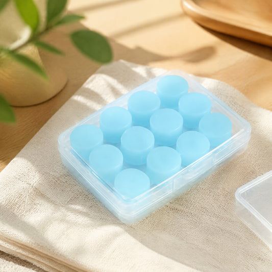 Swimquiet™ Silicone Swimming Earplugs in a calm home setting