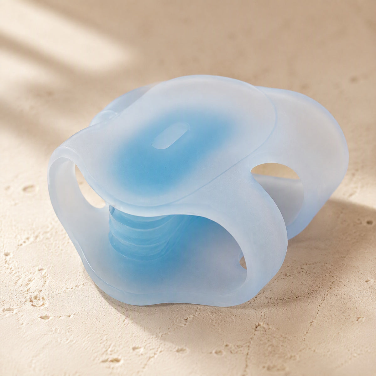 Ringgap™ Double-Ring Toe Separator, material and detail close-up