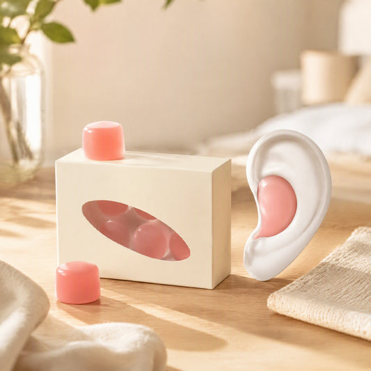 Silisoft™ Silicone Mud Earplugs for Sound Insulation in a calm home setting