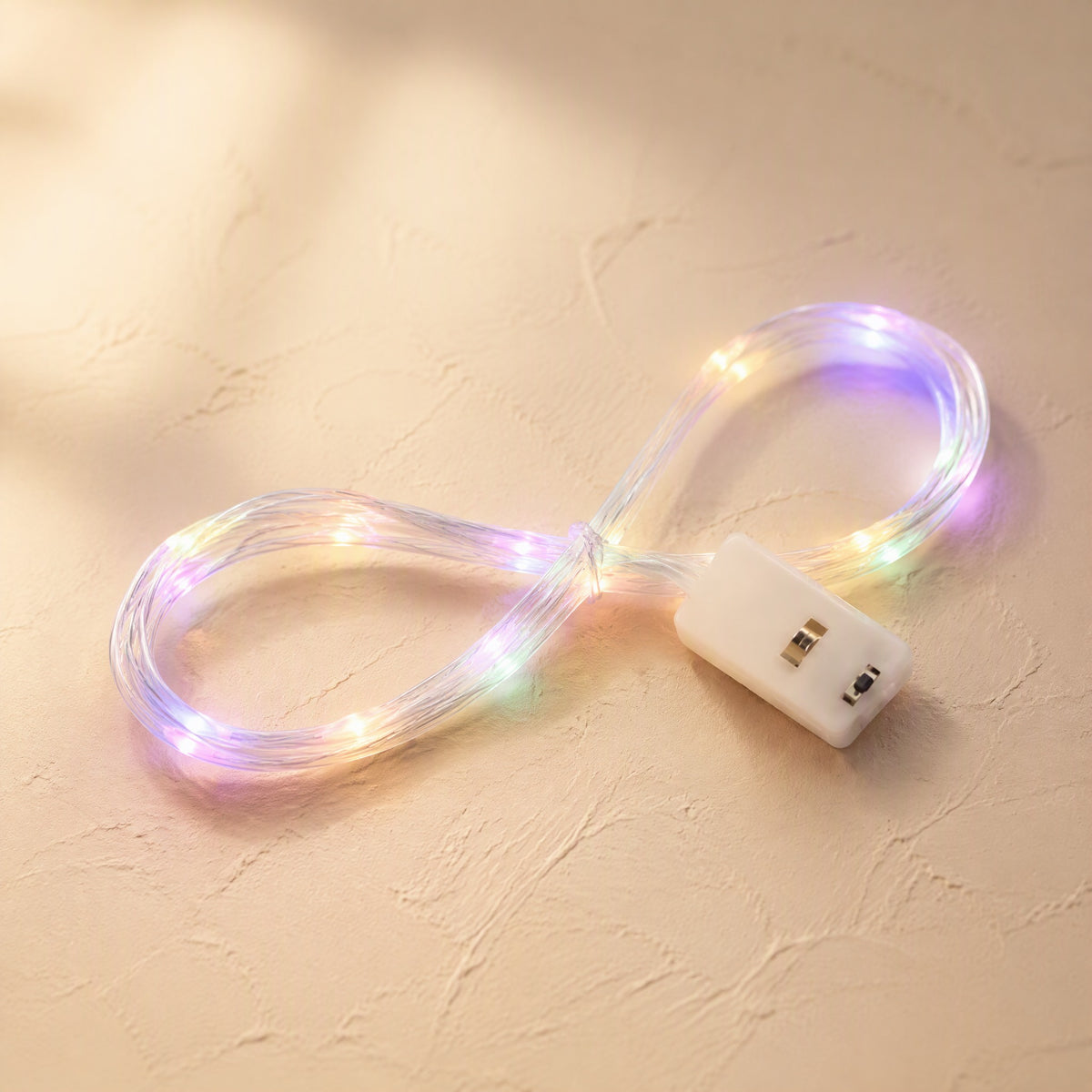 Gleamcord™ Copper Wire Light String, material and detail close-up
