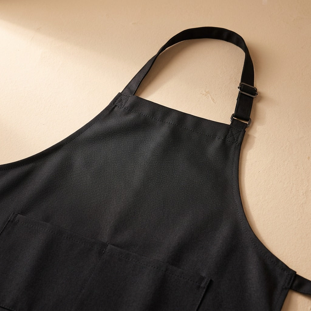 Watershed™ Waterproof Polyester Kitchen Apron, material and detail close-up