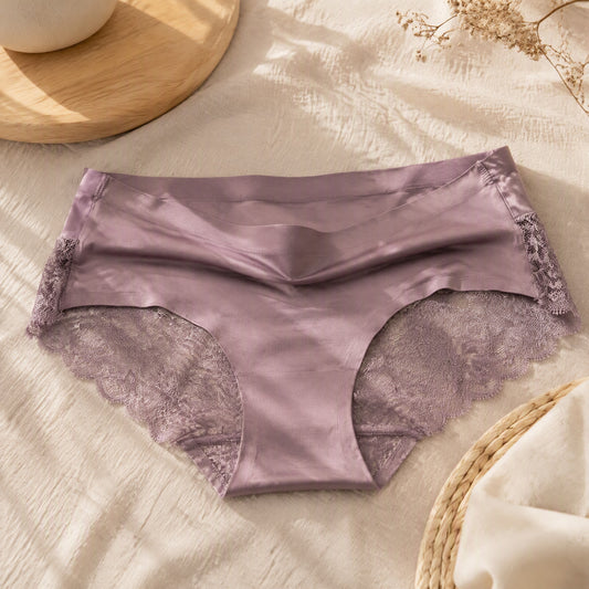 Chillrise™ Ice Silk Mid-Rise Panties in a calm home setting