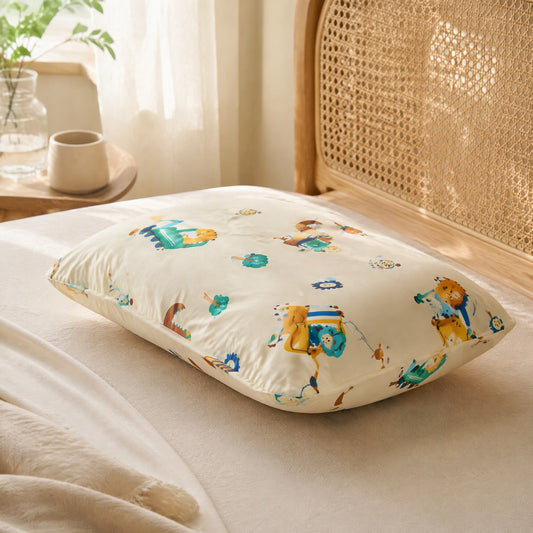 Patternnap™ Printed Nylon Spandex Pillowcase in a calm home setting
