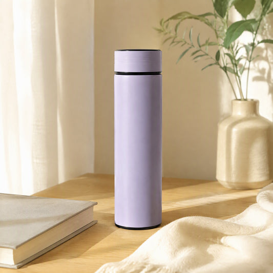 Steepour™ Stainless Steel Thermos Cup in a calm home setting