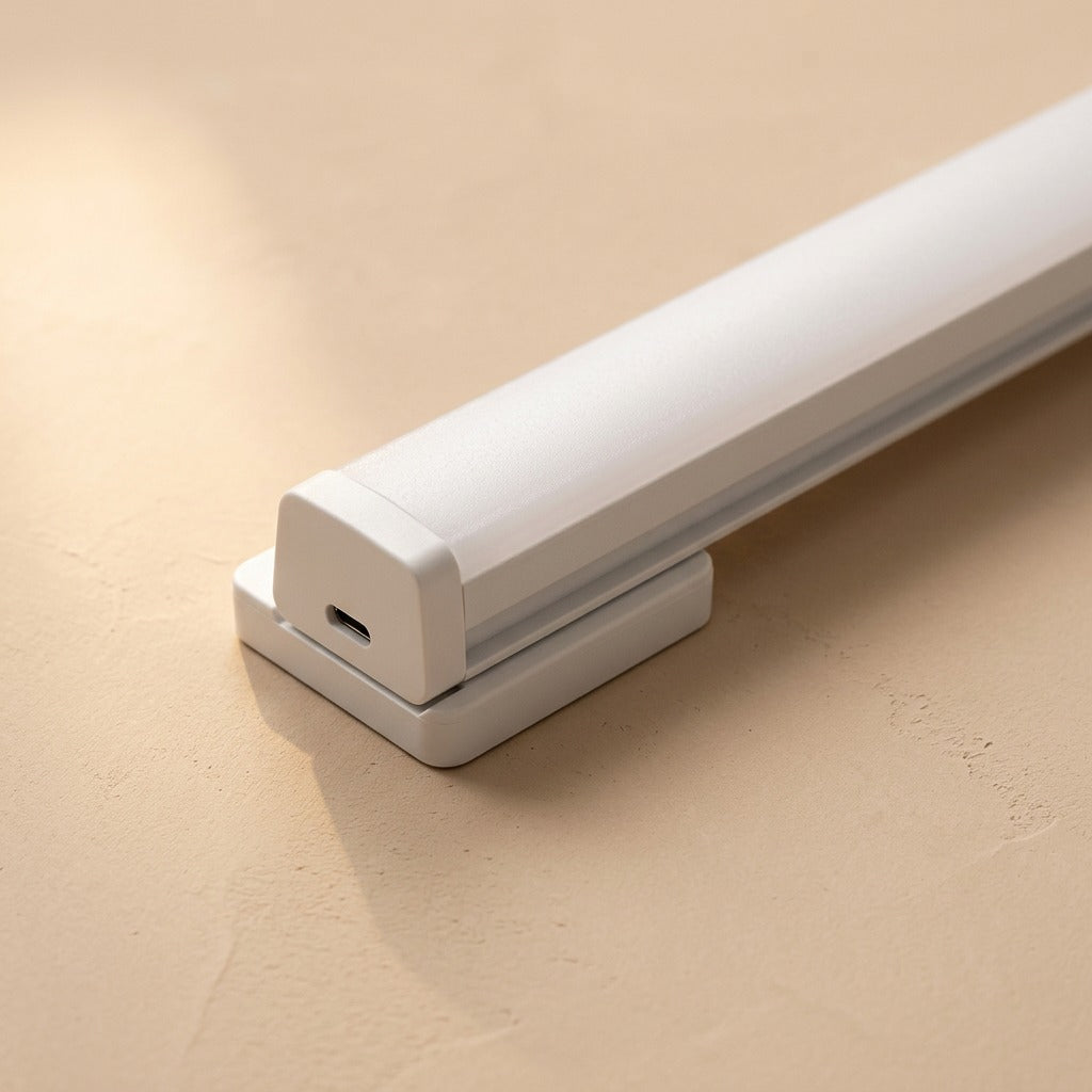 Magnetbeam™ Magnetic Plug-In LED Desk Lamp, material and detail close-up