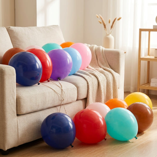 Vowfloat™ Latex Balloon Wedding Decoration, styled close view