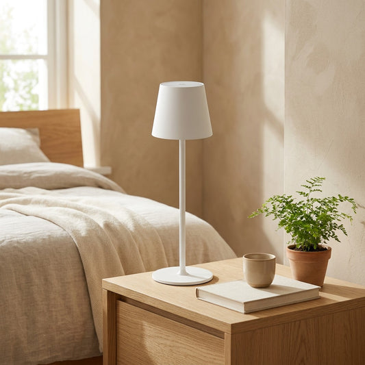 Talltouch™ Touch Switch Tall Table Lamp in a calm home setting