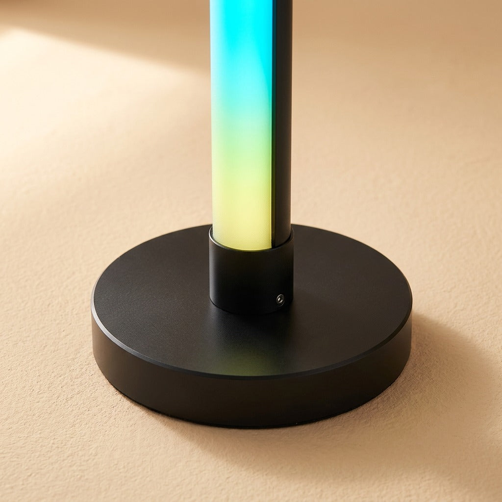 Cornerhue™ RGB LED Corner Floor Lamp, material and detail close-up