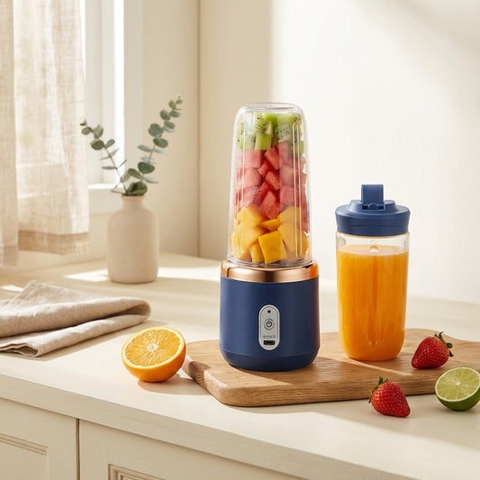 Blendvolt™ USB Charging Portable Juice Cup in a calm home setting