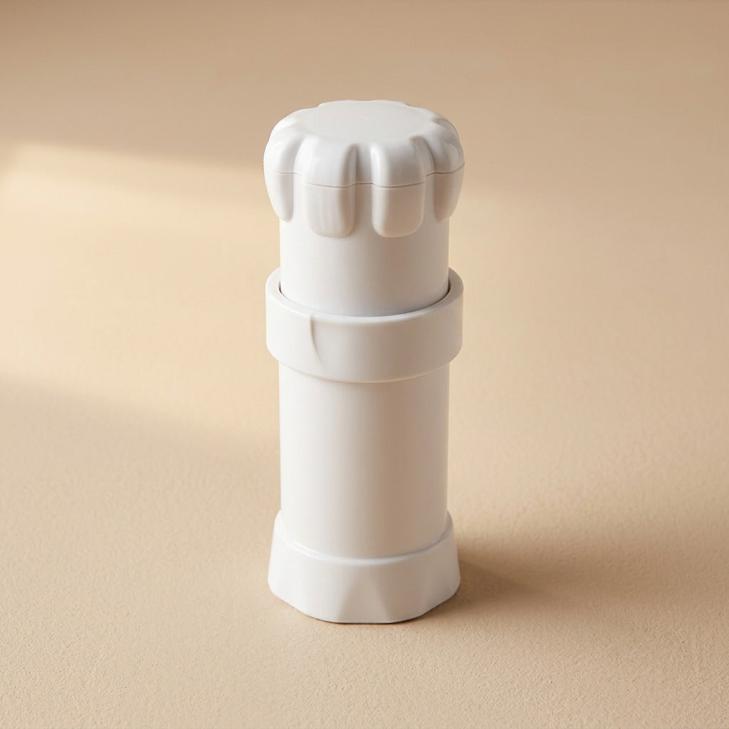 Palmcrush™ ABS Manual Garlic Press, material and detail close-up