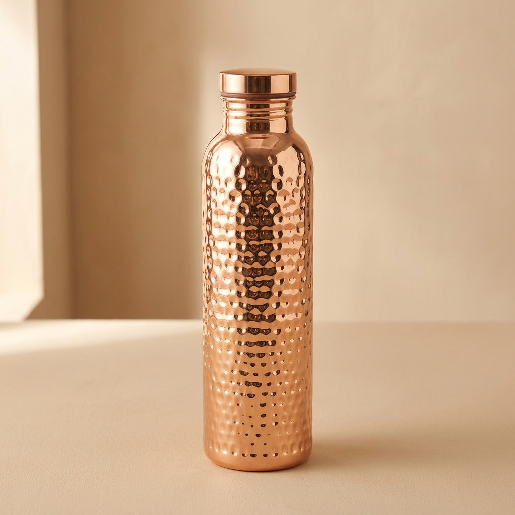 Steeldrop™ 304 Stainless Steel Water Bottle, material and detail close-up