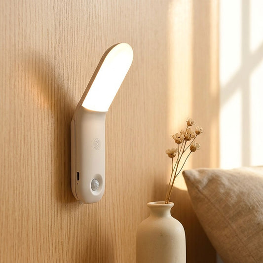 Stepbeam™ LED Night Light With Human Body Sensor in a calm home setting