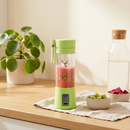 Sixswirl™ Six-Blade Juicer Cup in a calm home setting
