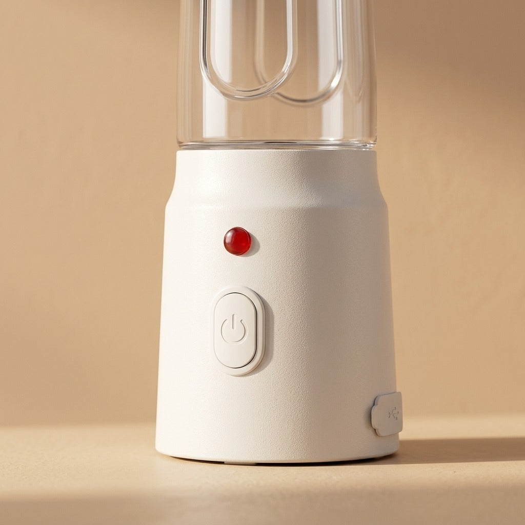 Portsip™ Portable USB Juicer Cup, material and detail close-up