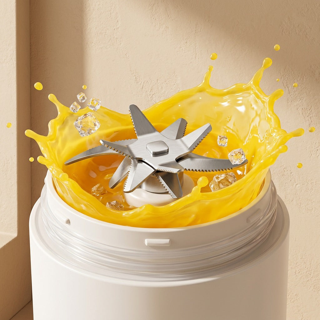 Blendroam™ Rechargeable Portable Juice Cup, material and detail close-up
