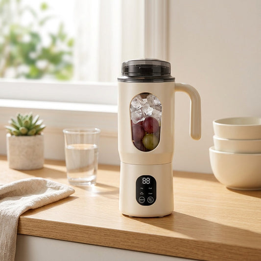 Blendroam™ Rechargeable Portable Juice Cup in a calm home setting