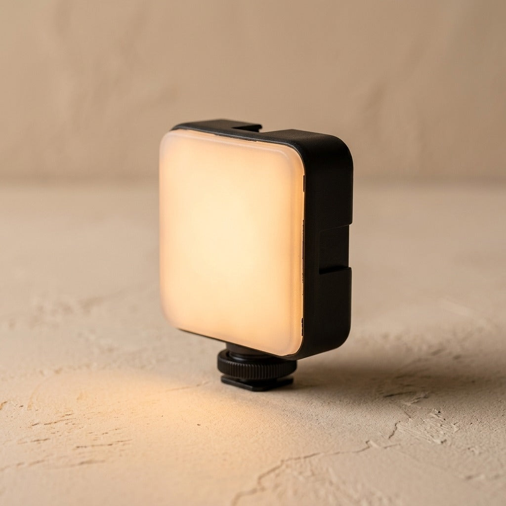 Facebeam™ Video Conferencing Fill Light, material and detail close-up