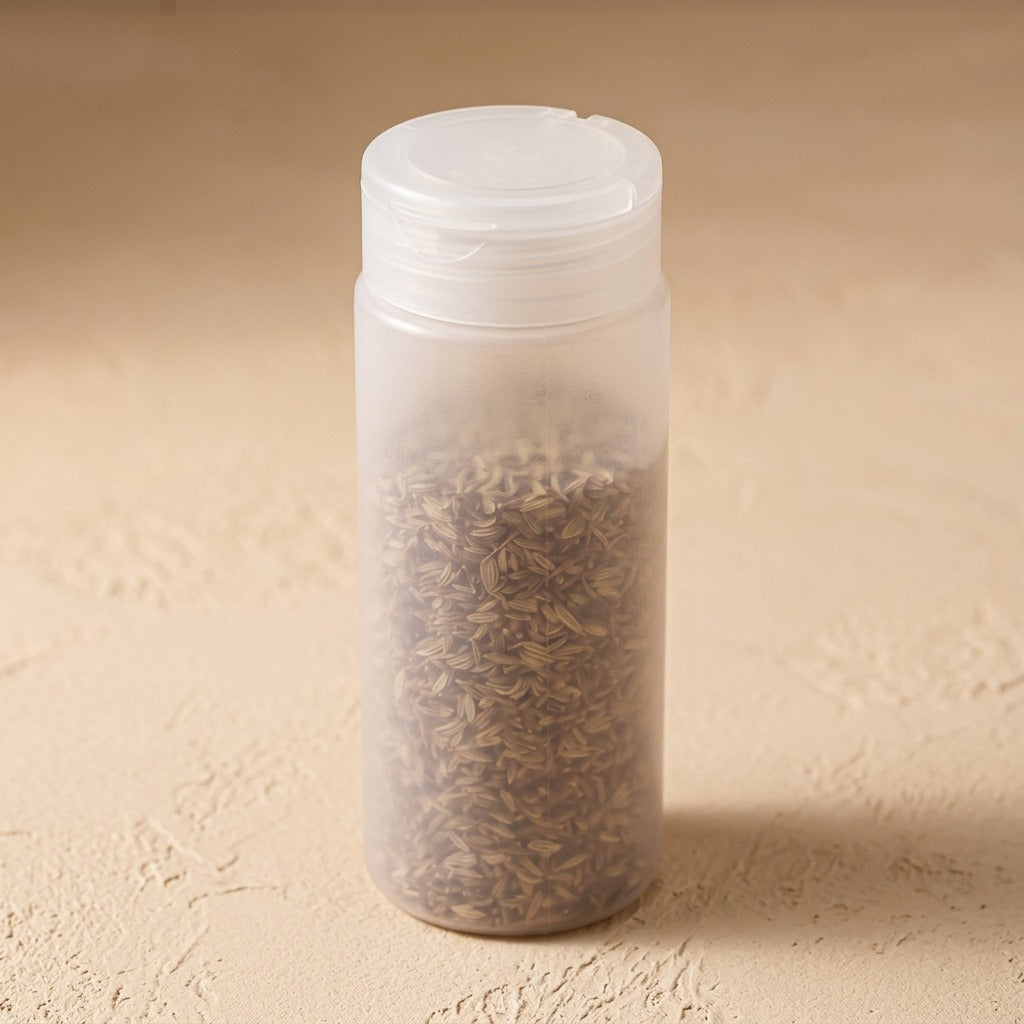 Herbshake™ Plastic Solid Seasoning Bottle, material and detail close-up
