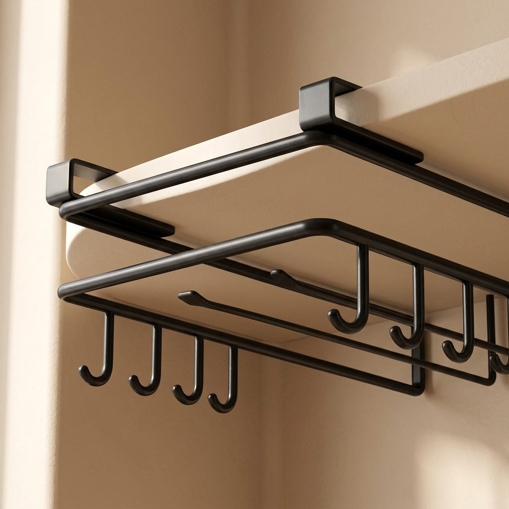 Steelstack™ Stainless Steel Kitchen Storage Rack, material and detail close-up