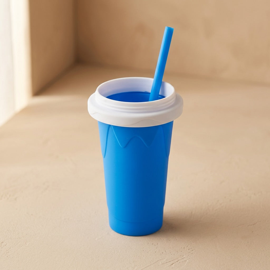 Sipstraw™ 330 ml Smoothie Cup With Straw, material and detail close-up