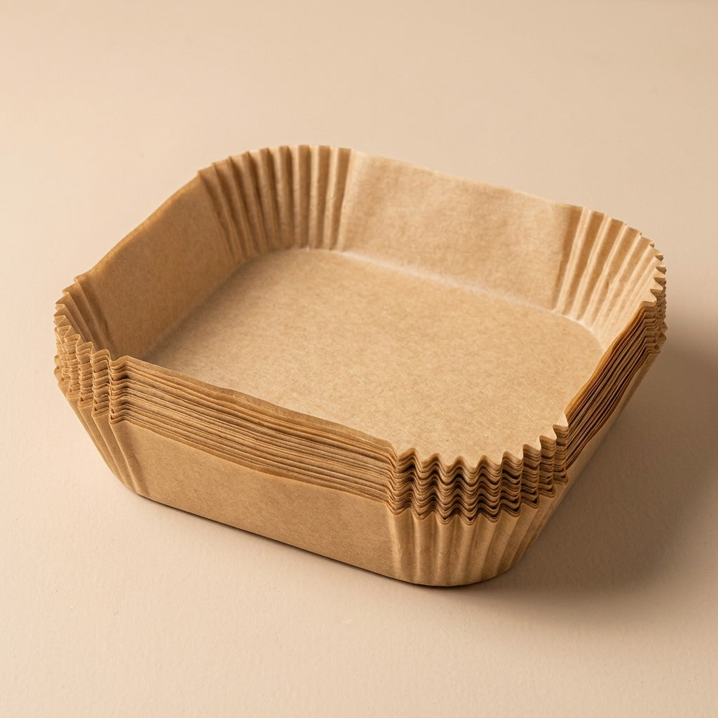 Fryleaf™ Silicone Air Fryer Paper Sheets, material and detail close-up