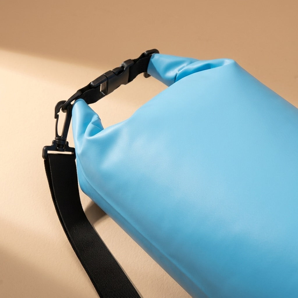 Coastkeep™ PVC Waterproof Beach Bag, material and detail close-up